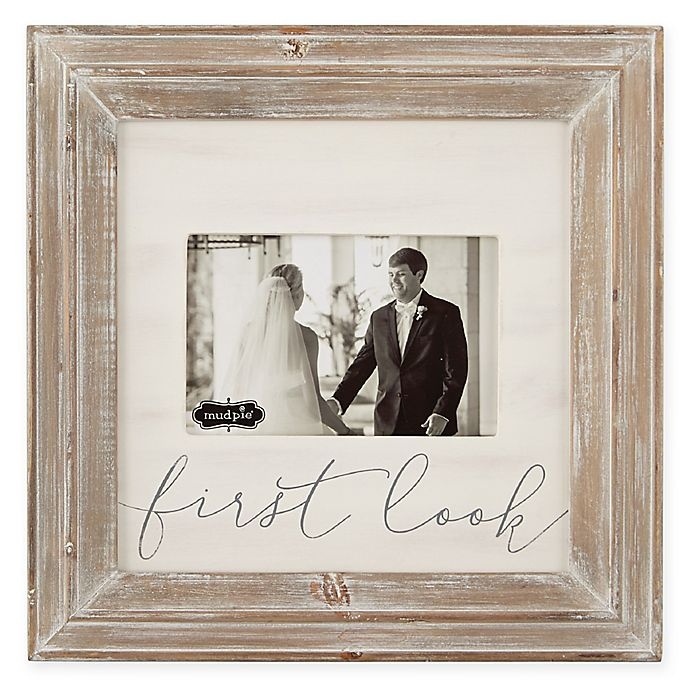 slide 1 of 1, Mud Pie First Look Picture Frame, 1 ct