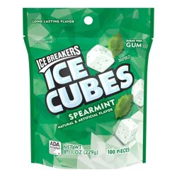 Ice Breakers Gum, Sugar Free, Spearmint