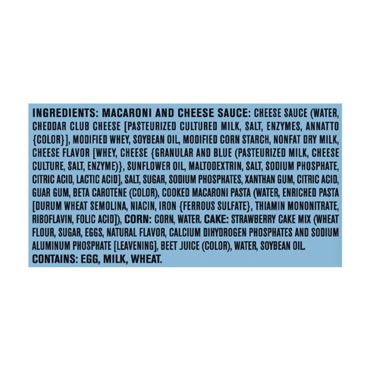 slide 7 of 12, Kid Cuisine Catch a Wave Macaroni And Cheese Sauce, Corn & Strawberry Cake Frozen Meal, 6 oz., 10.6 oz