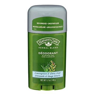 slide 1 of 1, Nature's Gate Herbal Blend Lemongrass & Clary Sage Deodorant, 1.7 oz