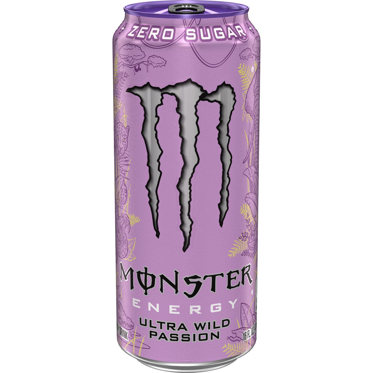slide 1 of 1, Monster Ultra Wild Passion, 16 oz