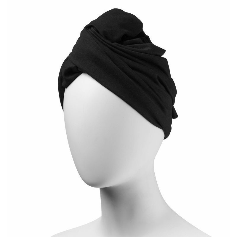 slide 2 of 6, Conair Curl Collective T-Shirt Hair Towel, Black, 1 ct