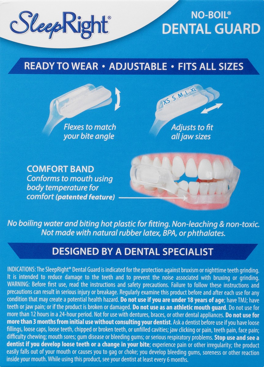 slide 4 of 9, SleepRight Sleep Right Dental Guard, 1 ct