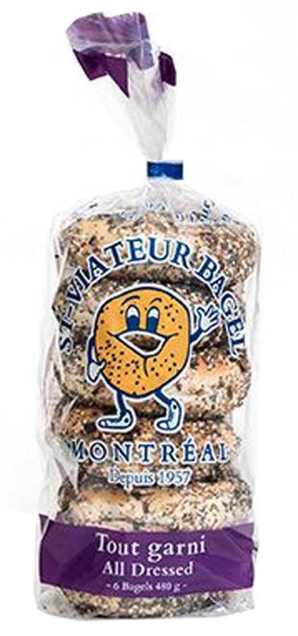 slide 1 of 1, St-Viateur All Dressed Bagels, 6 ct