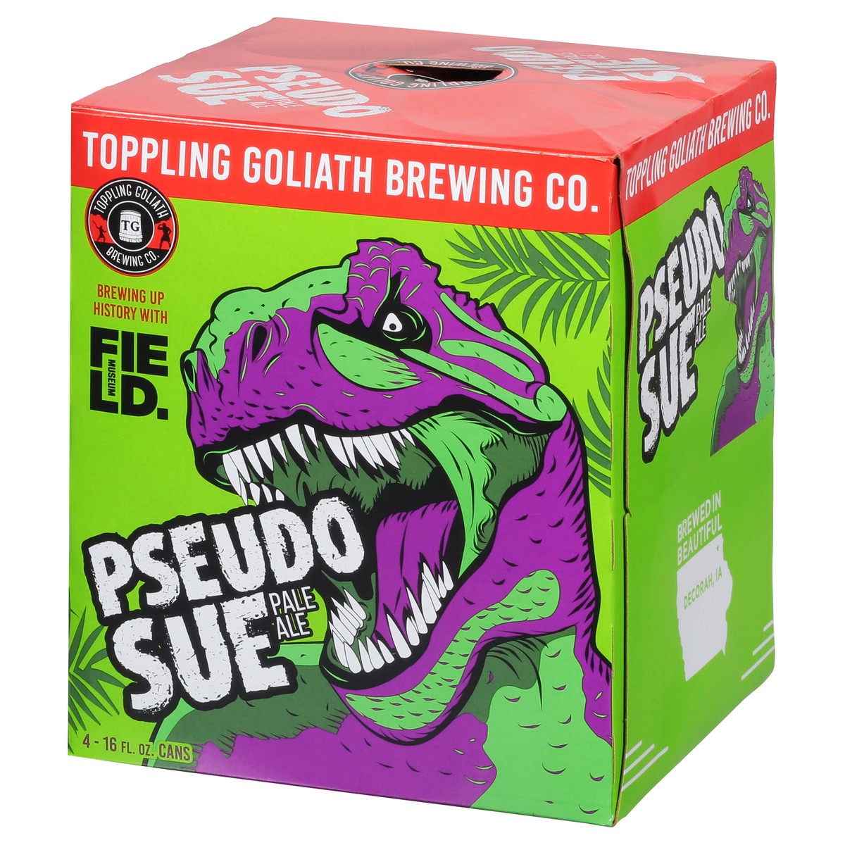 slide 11 of 11, Toppling Goliath Brewing Co. Pale Ale Pseudo Sue Beer 4 - 16 fl oz Cans, 4 ct; 16 fl oz