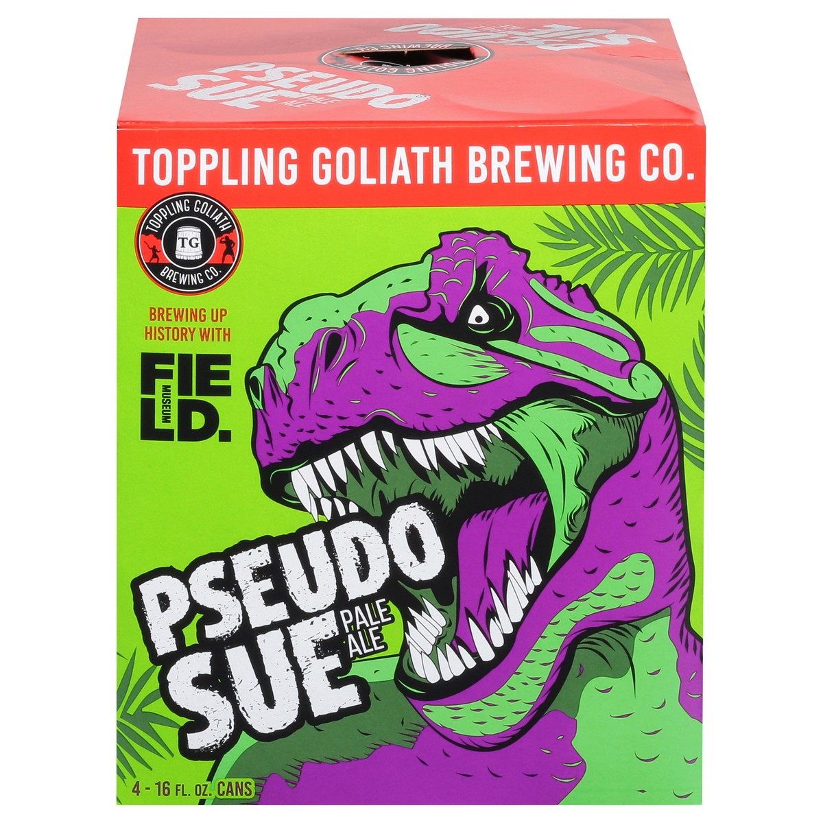 slide 2 of 11, Toppling Goliath Brewing Co. Pale Ale Pseudo Sue Beer 4 - 16 fl oz Cans, 4 ct; 16 fl oz