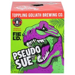 Toppling Goliath Brewing Co. Pale Ale Pseudo Sue Beer 4 - 16 fl oz Cans