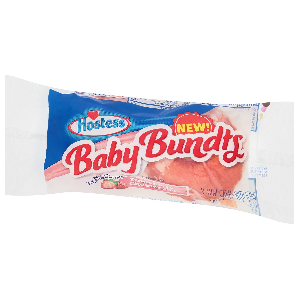 slide 10 of 10, Hostess Baby Bundts Strawberry Cheesecake - 2.5 Oz, 2.5 oz