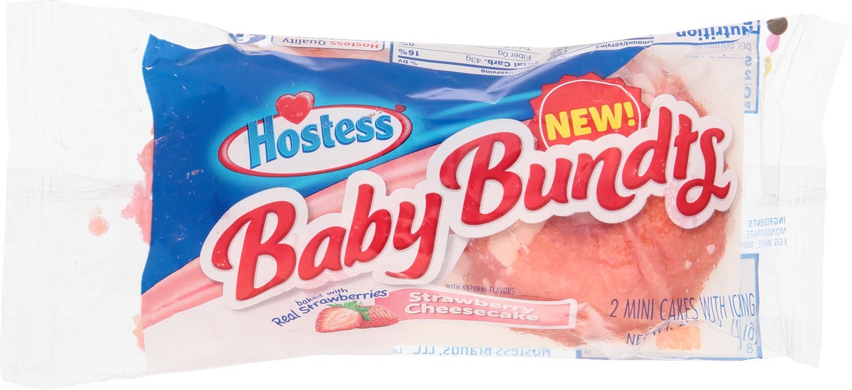 slide 4 of 10, Hostess Baby Bundts Strawberry Cheesecake - 2.5 Oz, 2.5 oz