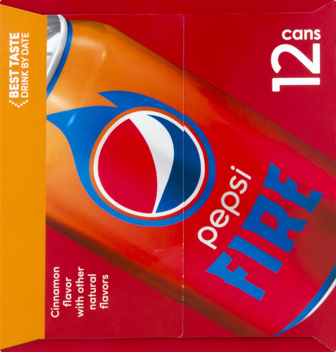 slide 7 of 7, Pepsi Fire Cola (12 - 12 Fluid Ounce) 144 Fluid Ounce Aluminum Can - 144 oz, 12 ct; 12 fl oz