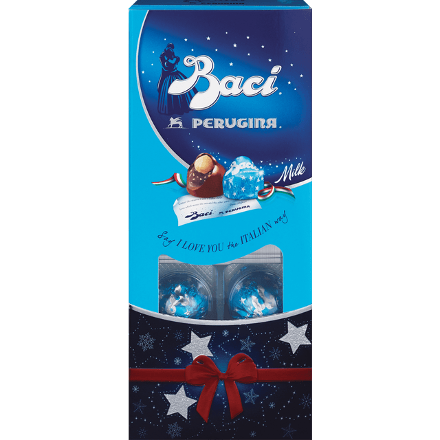 slide 1 of 1, Perugina Baci Milka Christmas, 4 oz