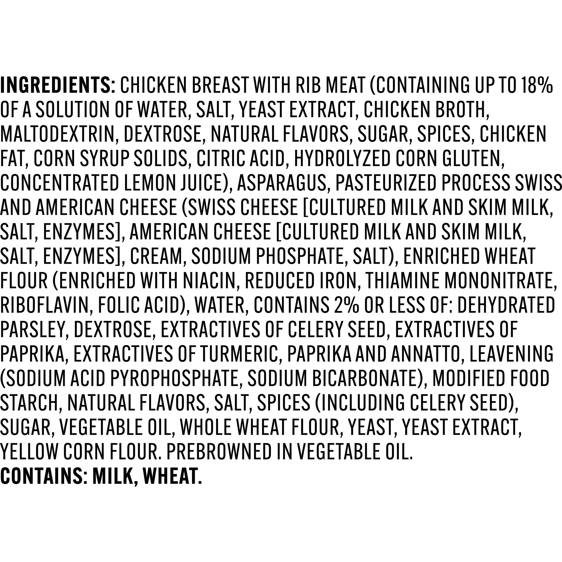 slide 6 of 10, Tyson Frozen Stuffed Chicken Breasts Asparagus Cheese, 2 Count, 2 ct