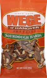 Wege of Hanover Sourdough Hards Pretzels 12 oz