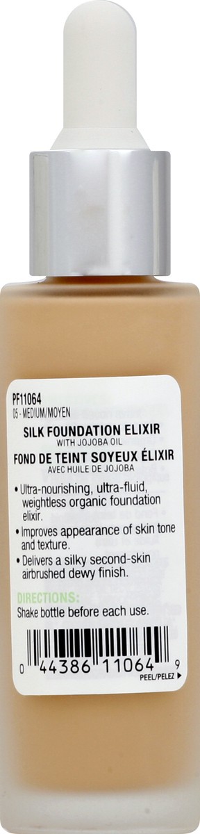 slide 5 of 12, Physicians Formula Organic Wear Medium 05 Silk Foundation Elixir 30 ml, 1 fl oz
