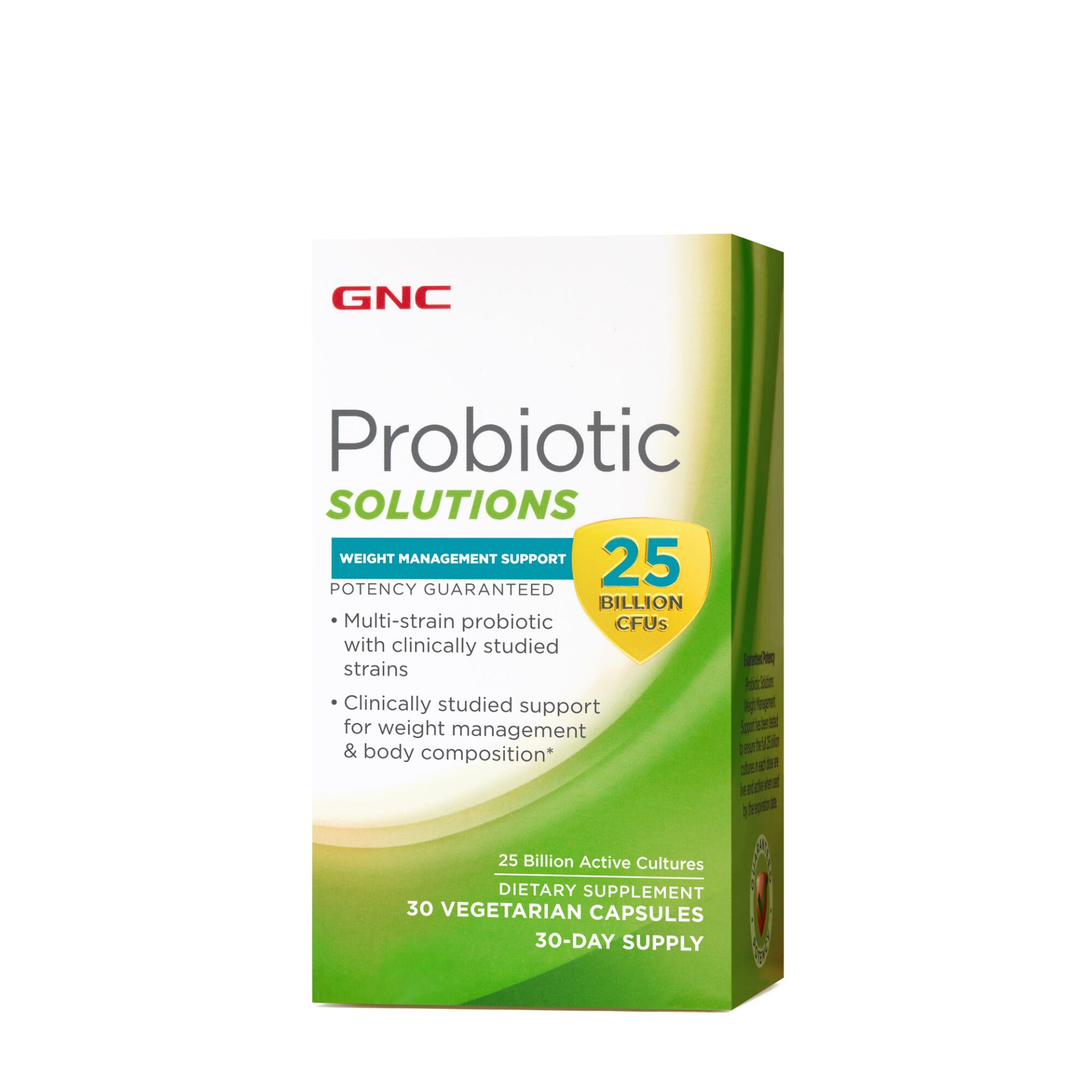 slide 1 of 1, GNC Probiotic Solutions Weight Management Support, 30 ct