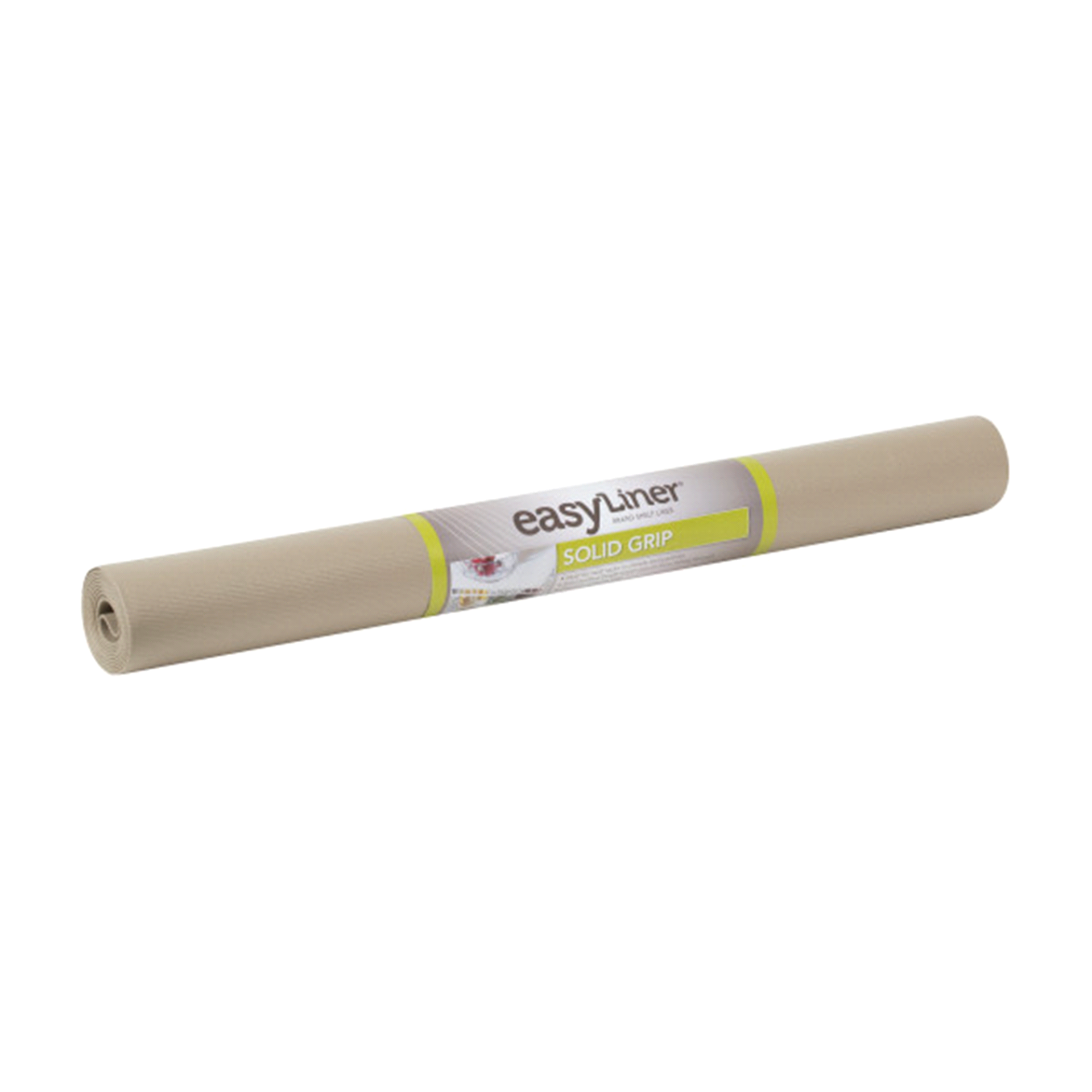 slide 1 of 3, Solid Grip Easy Liner Brand Shelf Liner, Taupe, 1 ct