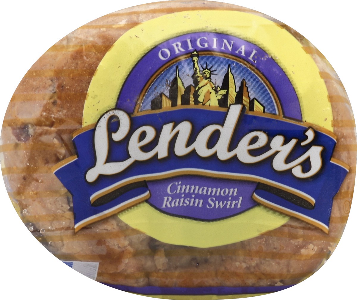 slide 4 of 5, Lender's Original Cinnamon Raisin Swirl Bagels, 12 oz