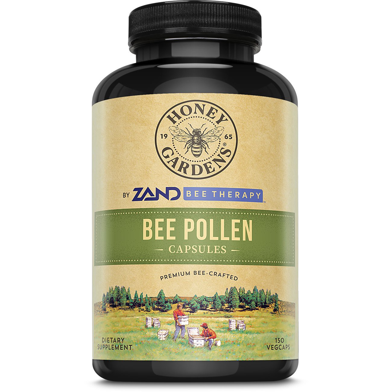 slide 1 of 1, Honey Gardens Bee Pollen 150 Capsules, 150 ct