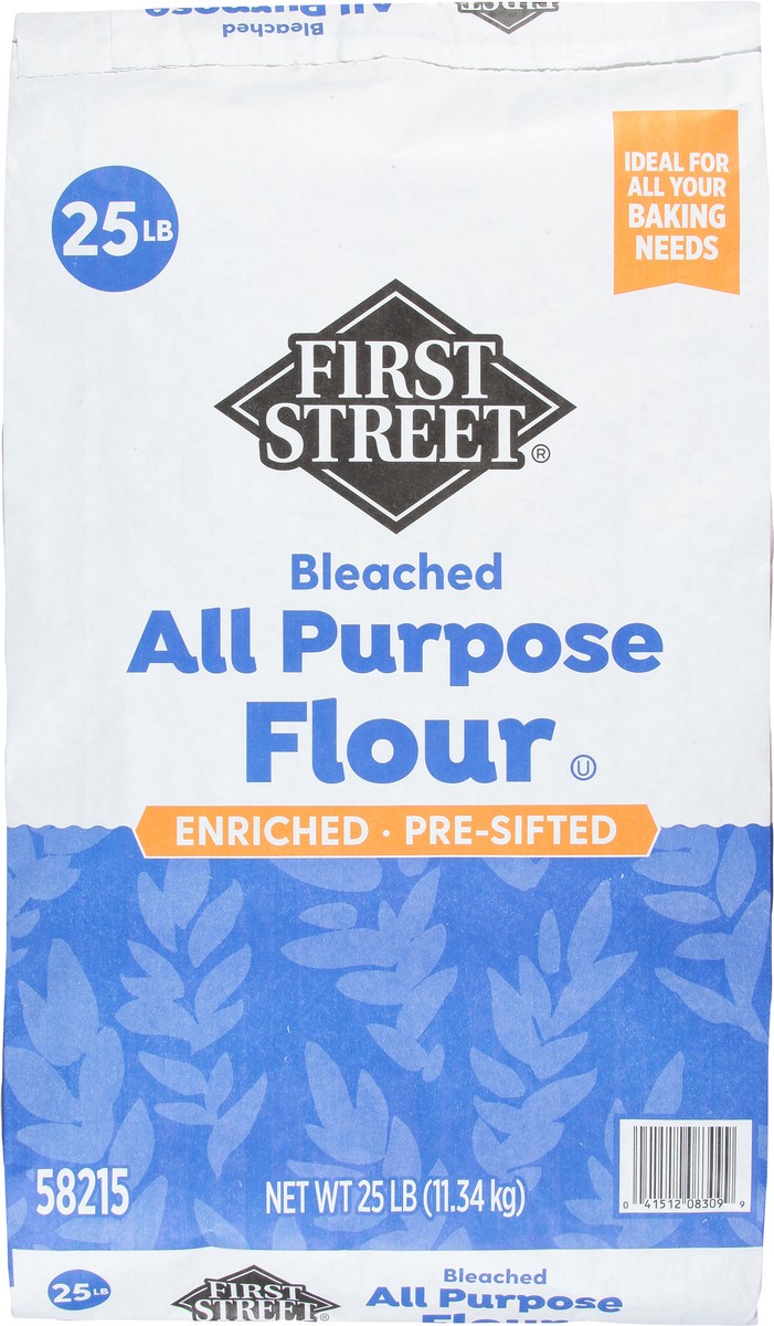 slide 10 of 14, First Street All Purpose Flour, 25 lb