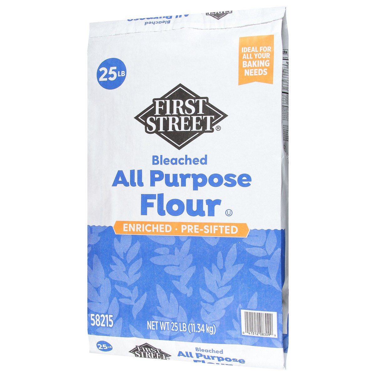 slide 3 of 14, First Street All Purpose Flour, 25 lb
