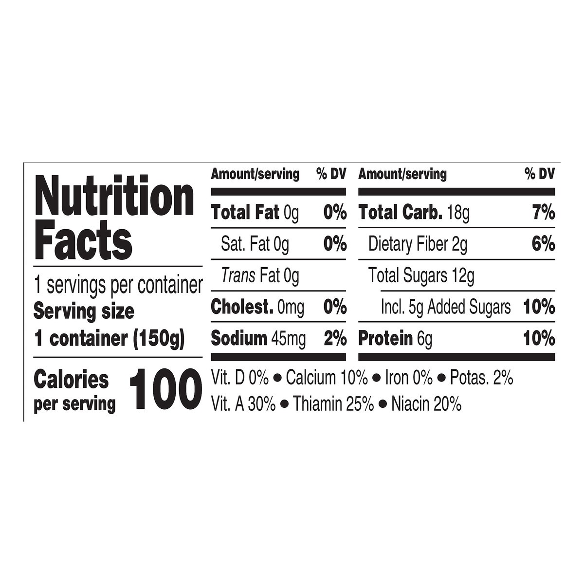 slide 7 of 8, Fruit Love Spoonable Blueberry Dream Smoothie 5.3 oz, 5.3 oz