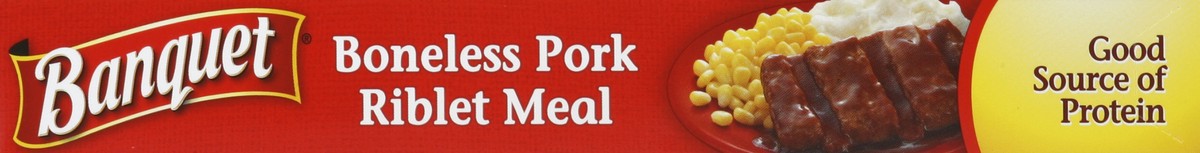 slide 2 of 6, Banquet Boneless Pork Riblet Meal, 10 oz