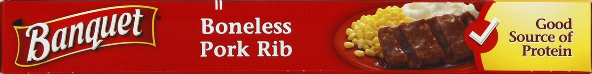 slide 4 of 6, Banquet Boneless Pork Riblet Meal, 10 oz