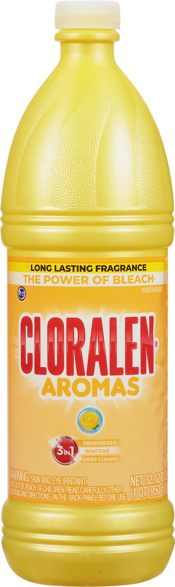 slide 6 of 9, Cloralen Aromas Lemon Fresh Scented Bleach 32.12 fl oz, 32.12 fl oz