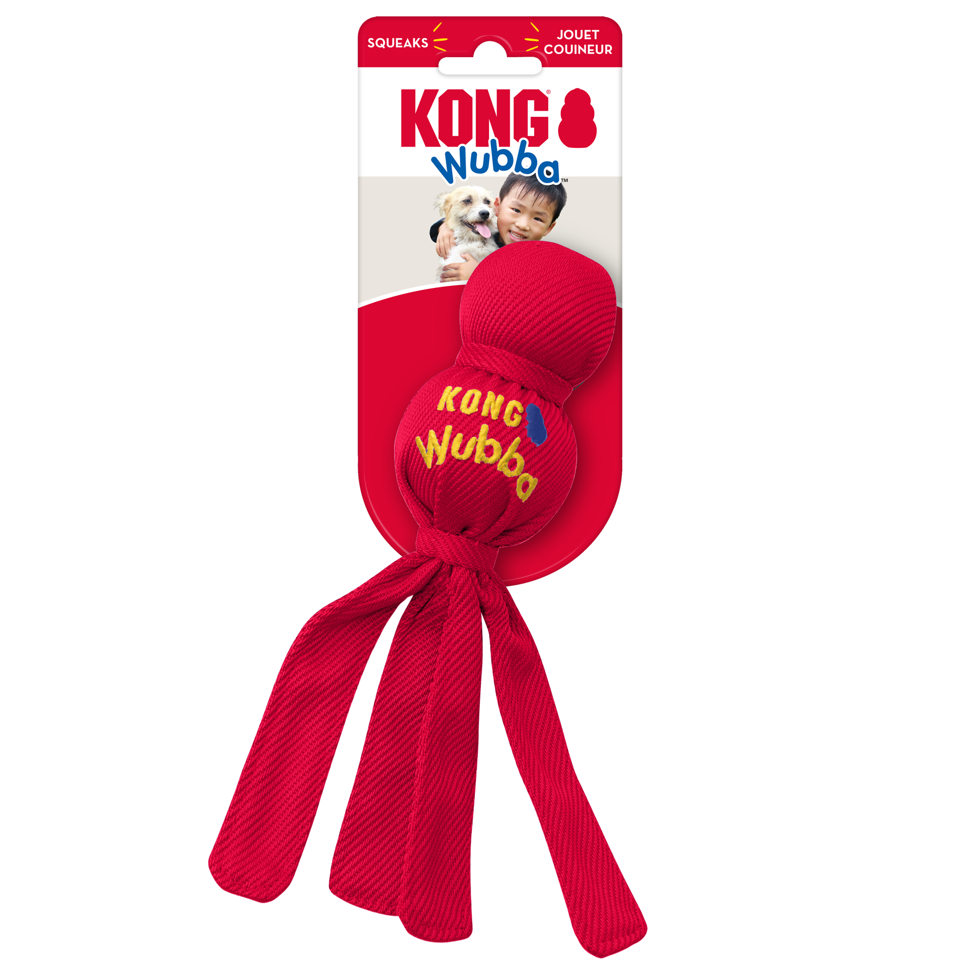 slide 3 of 4, KONG Wubba Dog Toy - S, 1 ct