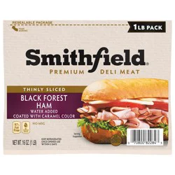 Smithfield® thinly sliced black forest ham