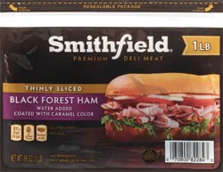 Smithfield® thinly sliced black forest ham