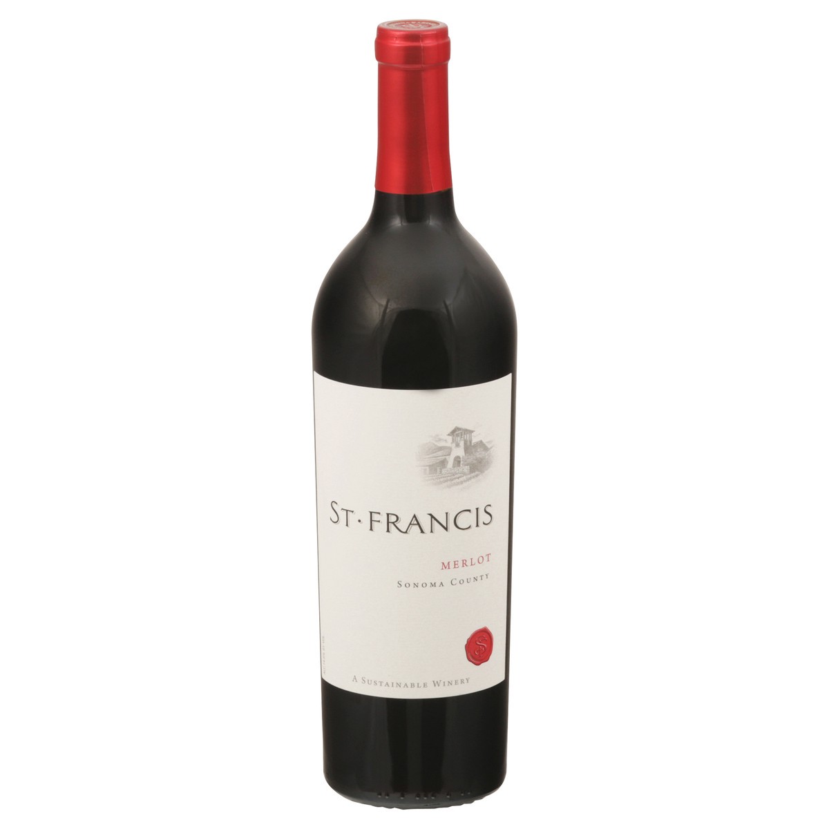 slide 1 of 10, St. Francis Sonoma County Merlot 750 ml, 750 ml