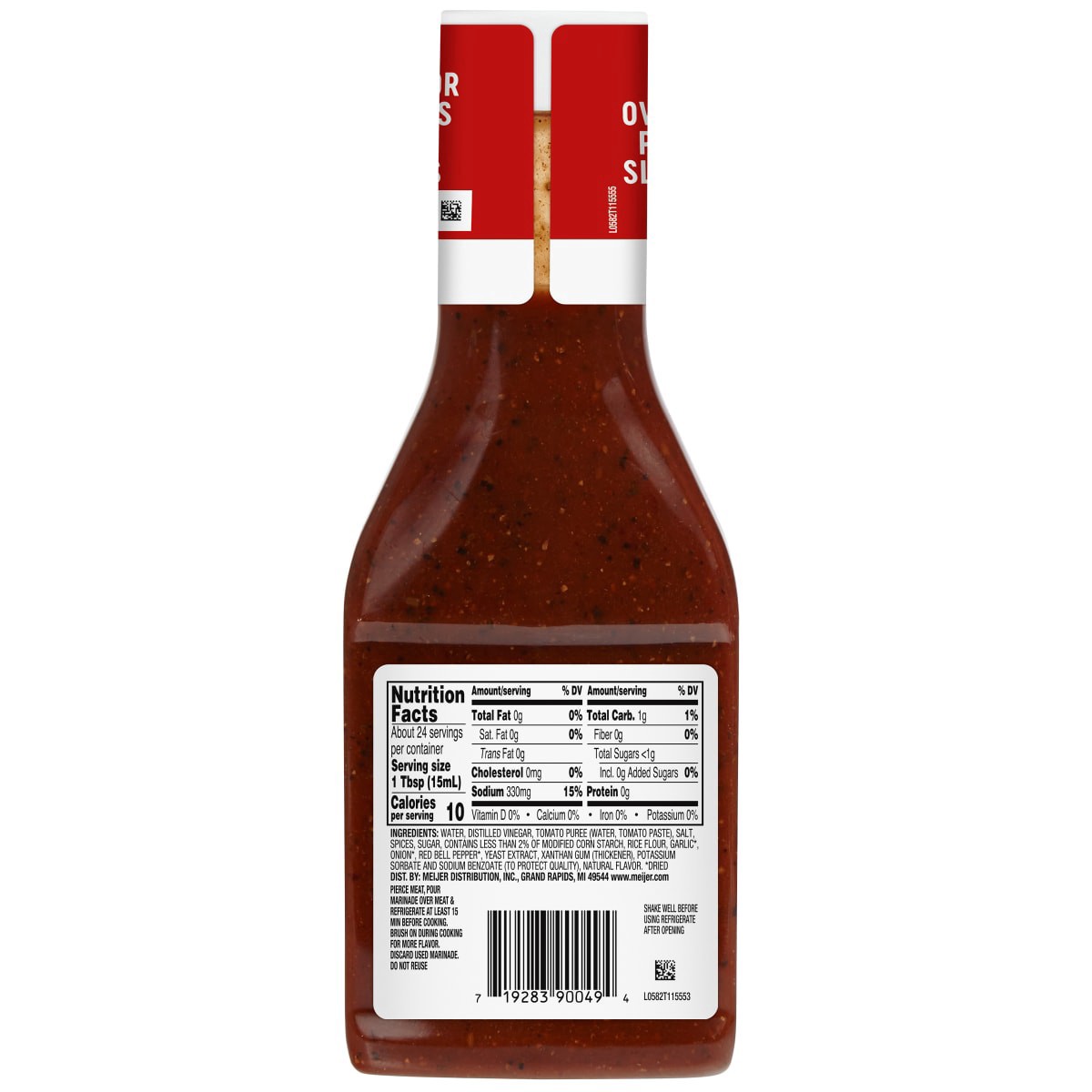 slide 4 of 5, Meijer Marinade Signature Steakhouse, 12.25 oz