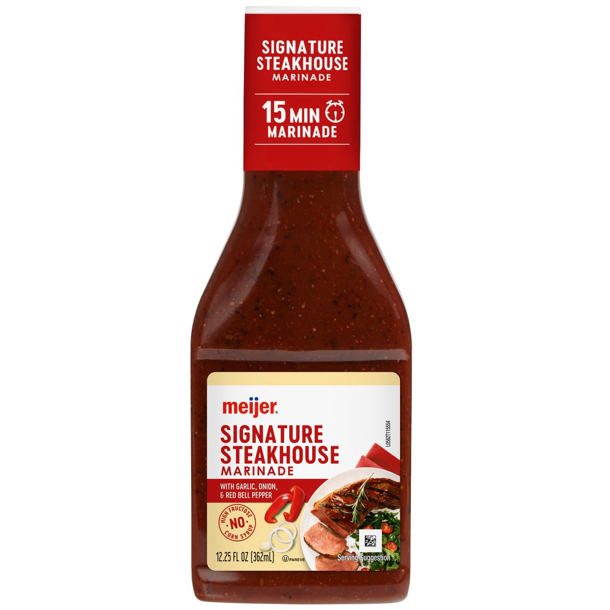 slide 1 of 5, Meijer Marinade Signature Steakhouse, 12.25 oz