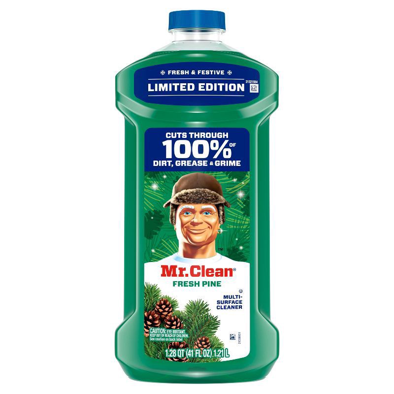 slide 8 of 8, Mr Clean Liquid Pine, 41 oz