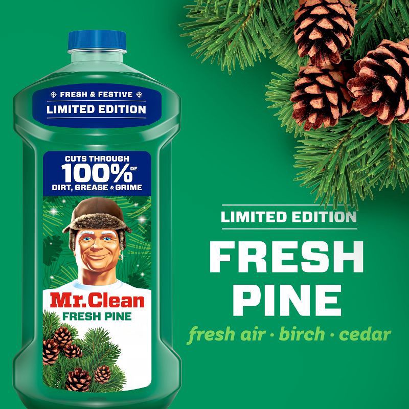 slide 6 of 8, Mr Clean Liquid Pine, 41 oz