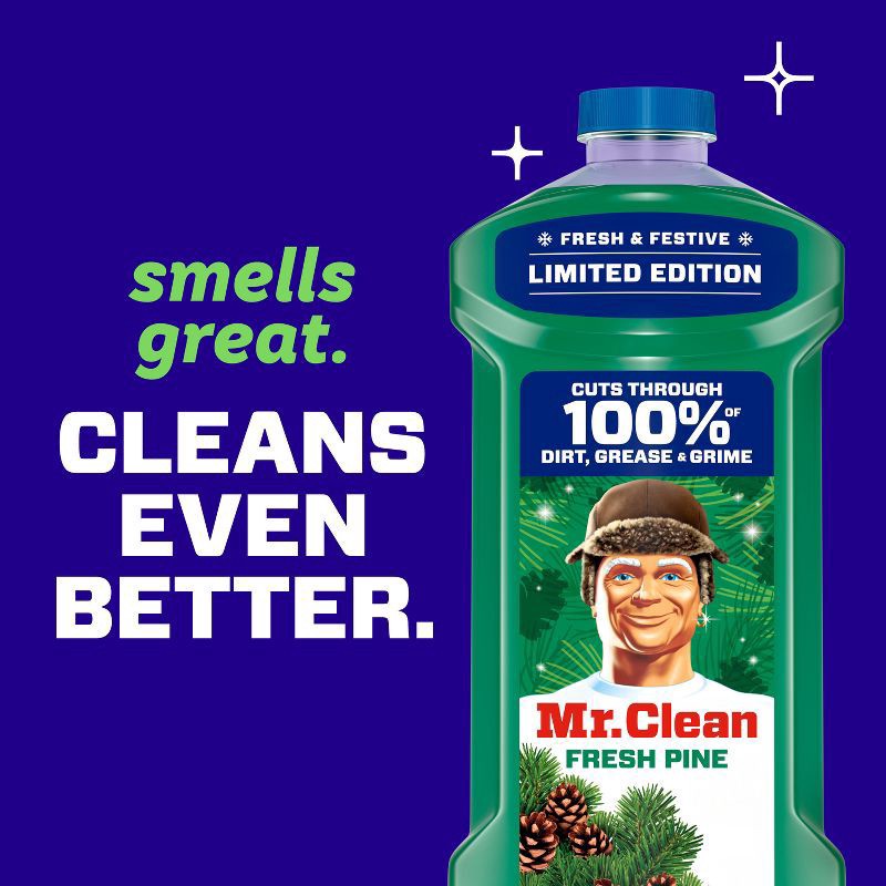 slide 4 of 8, Mr Clean Liquid Pine, 41 oz