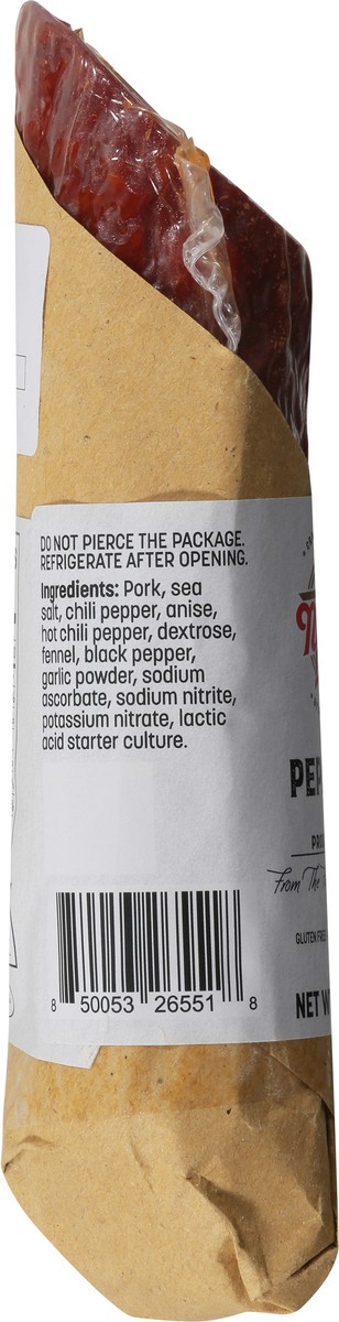 slide 7 of 14, Negroni Chub Pepperoni, 6 oz