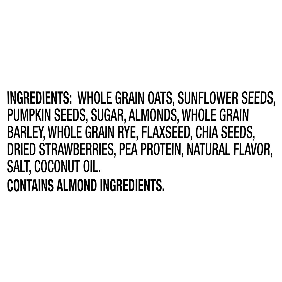 slide 3 of 10, Health Warrior Grains & Seeds Oatmeal Strawberry Almond 2.11 Oz, 2.11 oz