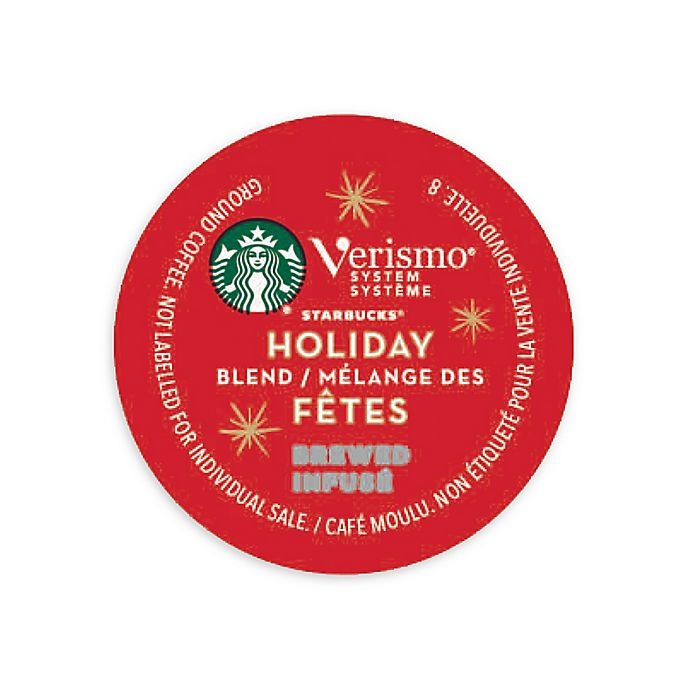 slide 1 of 2, Starbucks Verismo Holiday Blend Brewed Coffee Pods, 12 ct