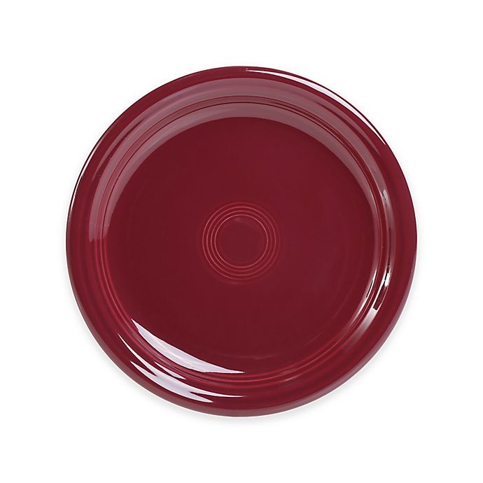 slide 1 of 1, Fiesta Salad Plate - Claret, 1 ct