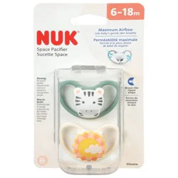 Nuk 6-18 Month Silicone Space Pacifier 1 ea