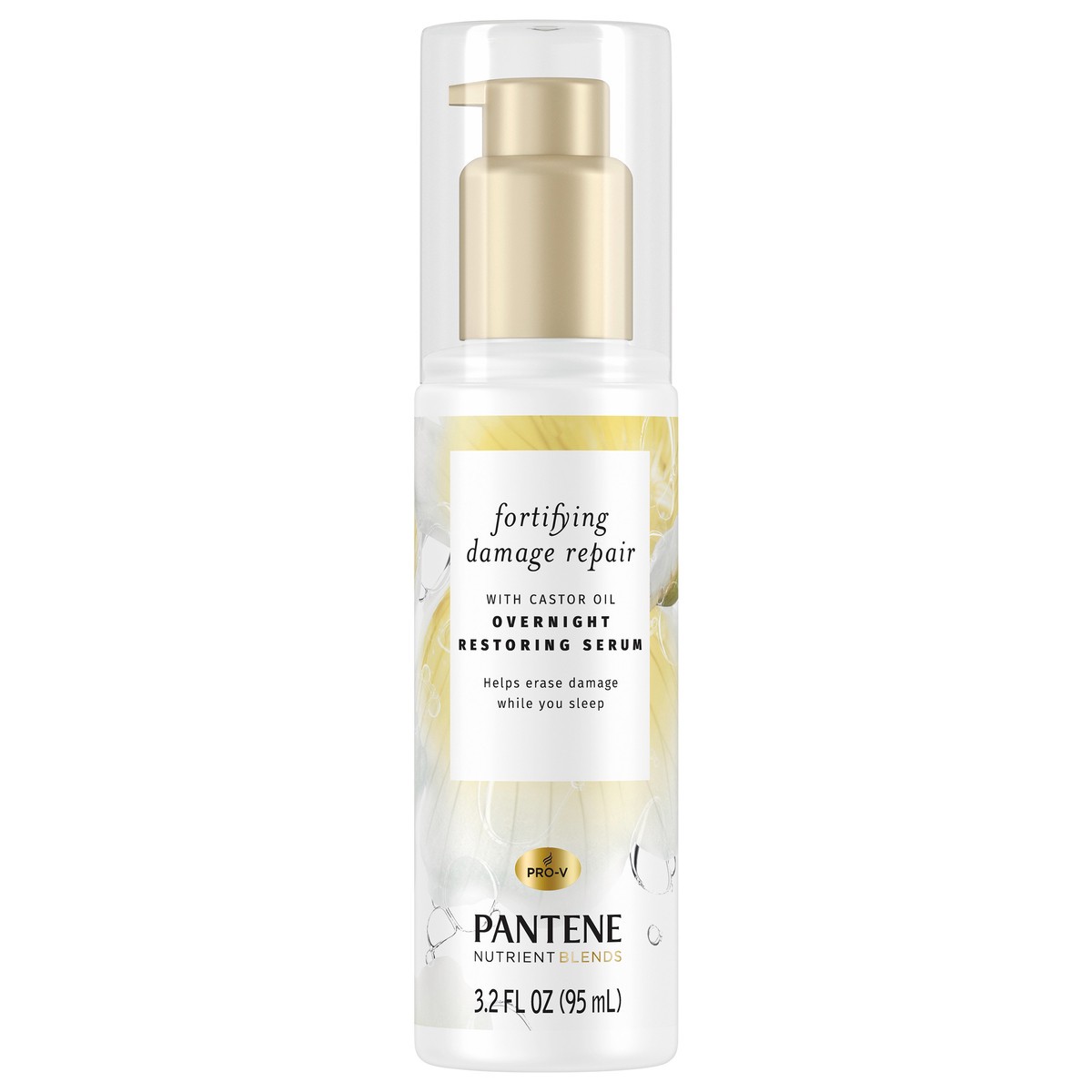 slide 1 of 1, Pantene Damage Repair Nourishing Overnight Restoring Serum, 3.2 oz