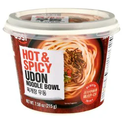 Assi Hot & Spicy Udon Noodle Bowl 7.58 oz