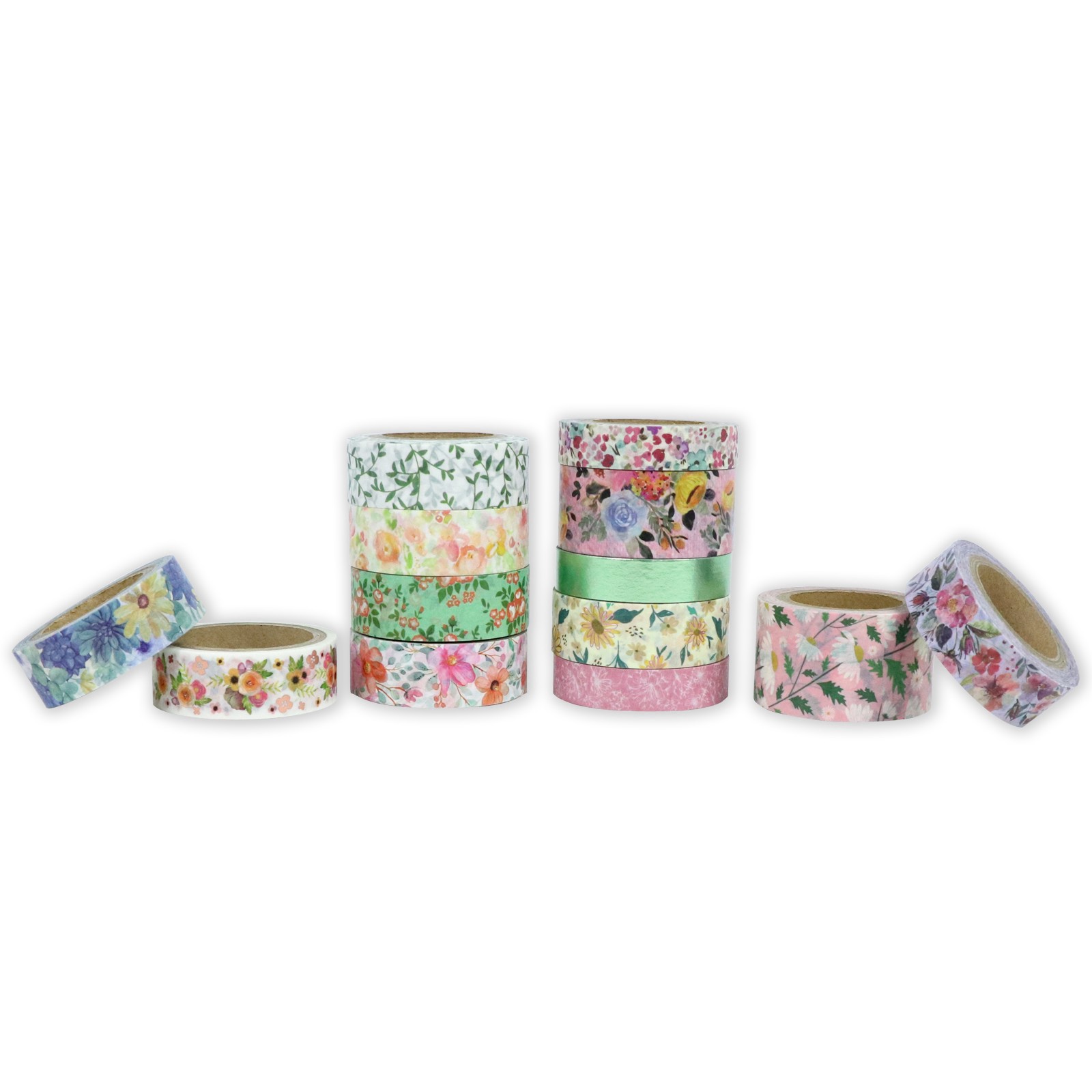 slide 2 of 3, Floral Crafting Tape Set By Recollections, 1 glitter tape