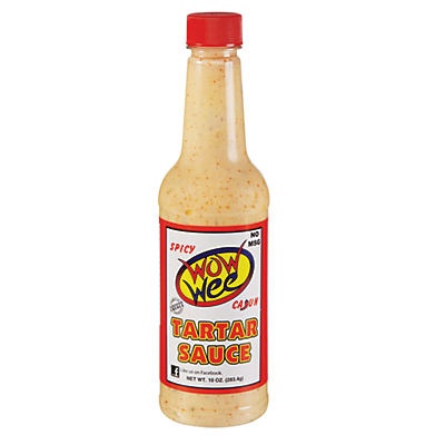 slide 1 of 1, Wow Wee Spicy Tarter Sauce, 10 oz