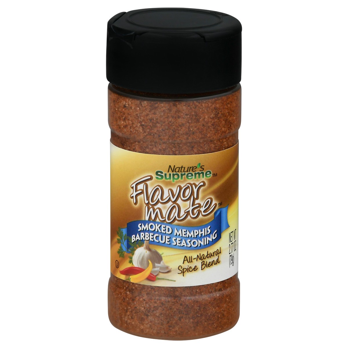 slide 13 of 13, Nature's Supreme Flavor Mate Smoked Memphis Barbecue Seasoning 2.77 oz, 2.77 oz