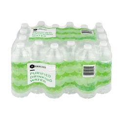 SE Grocers Drinking Water Purified - 24 ct; 1/2 liter