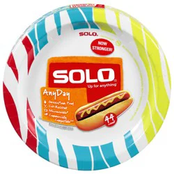 Solo AnyDay Paper Plates 8.5 Inch 44 ea