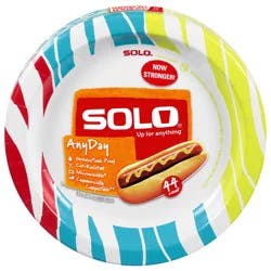 Solo AnyDay Paper Plates 8.5 Inch 44 ea